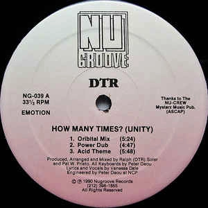 DTR / HOW MANY TIMES?
