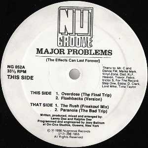 MAJOR PROBLEMS / THE EFFECTS CAN LAST