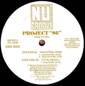 PROJECT 86 / INDUSTRIAL BASS