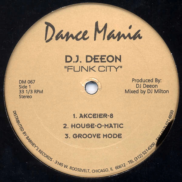 DJ DEEON / DJディーオン / FUNK CITY