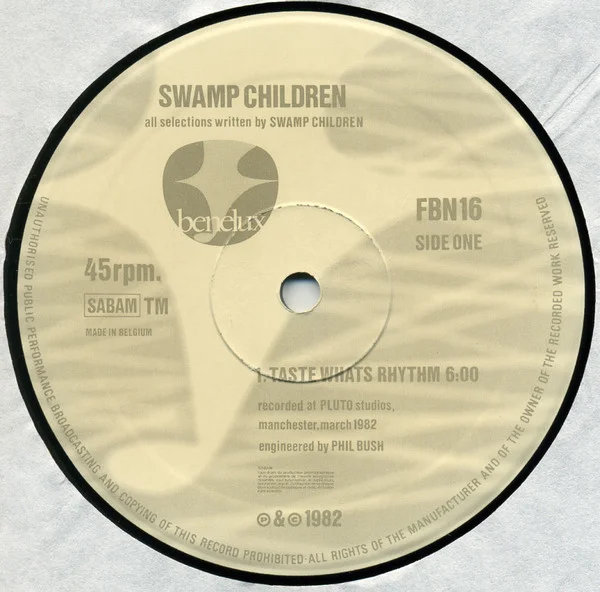 SWAMP CHILDREN / スワンプ・チルドレン / TASTE WHATS RHYTHM