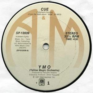 YMO (YELLOW MAGIC ORCHESTRA) / イエロー･マジック･オーケストラ / CUE / 1000 KNIVES（12",US） / CUE / 1000 KNIVES