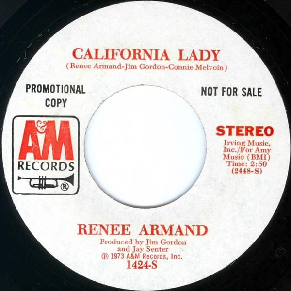 RENEE ARMAND / レネー・アーマンド / CALIFORNIA LADY