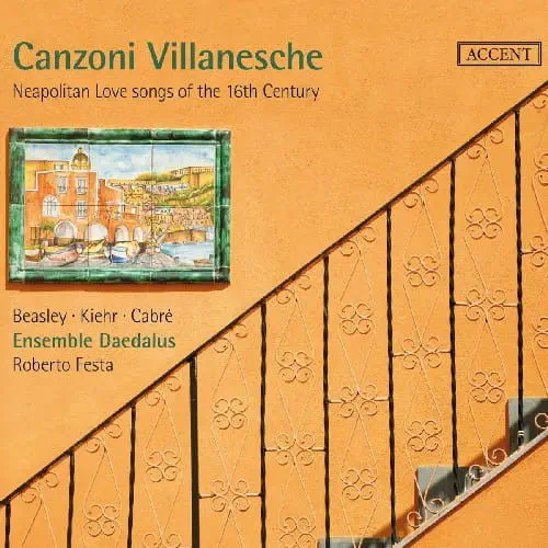 ENSEMBLE DAEDALUS / アンサンブル・ダエダルス / CANZONI VILLANESCHE: NEOPOLITAN LOVE SONGS OF THE 16TH CENTURY