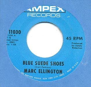 MARC ELLINGTON / マーク・エリントン / BLUE SUEDE SHOES