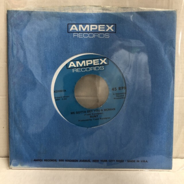 TODD RUNDGREN (& UTOPIA) / トッド・ラングレン (&ユートピア) / WE GOTTA GET YOU A WOMAN