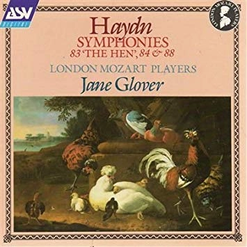 JANE GLOVER / ジェーン・グラヴァー / HAYDN:SYM83/84/88