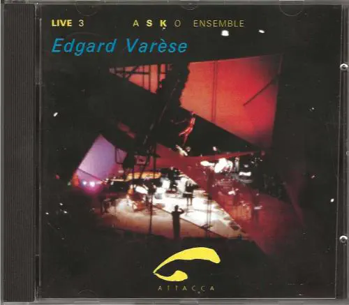 ASKO ENSEMBLE / VARESE:INTEGRALES - LIVE3 / LIVE3