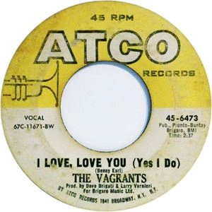 VAGRANTS / ベイグランツ / I LOVE, LOVE YOU (YES I DO)