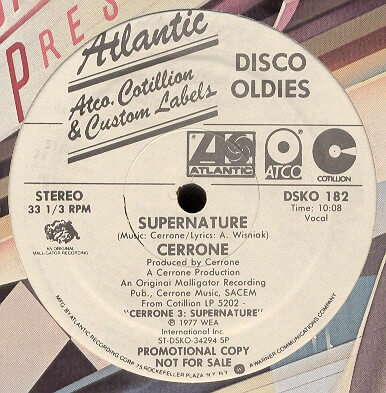 CERRONE / セローン / SUPERNATURE