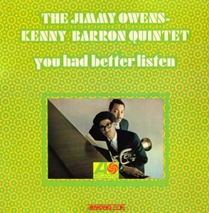 JIMMY OWENS / ジミー・オーエンズ / YOU HAD BETTER LISTEN