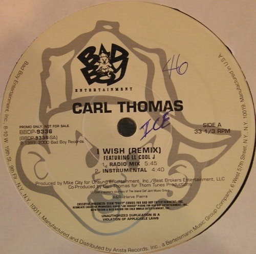 CARL THOMAS / カール・トーマス / I WISH REMIX