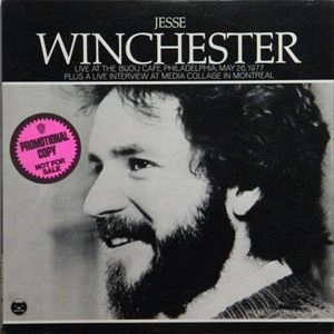 JESSE WINCHESTER / ジェシ・ウィンチェスター / LIVE AT THE BIJOU CAFE