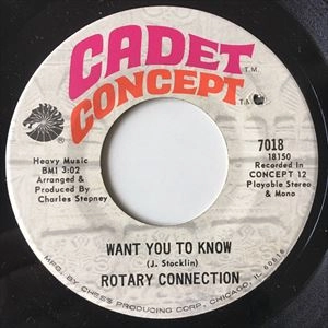 ROTARY CONNECTION / ロータリー・コネクション / WANT YOU TO KNOW