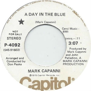 MARK CAPANNI / A DAY IN THE BLUE