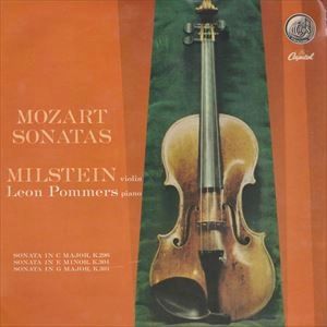 NATHAN MILSTEIN / ナタン・ミルシテイン / MOZART:VIOLIN SONATA K.296, 304, 301