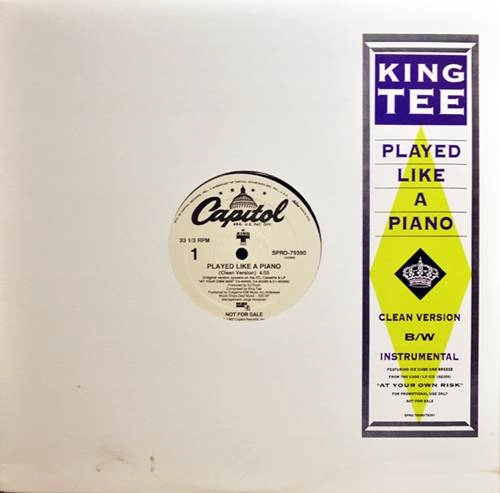KING TEE / PLAYED LIKE A PIANO (PROMO)
