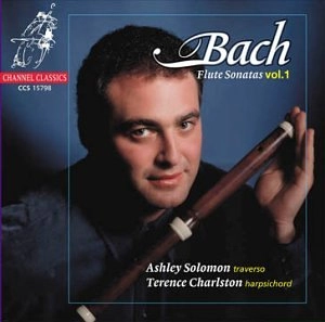 ASHLEY SOLOMON (RECORDER) / アシュリー・ソロモン / BACH:FLUTE SONATAS VOL.1 / BACH:FL SON VOL.1