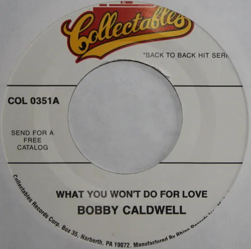 BOBBY CALDWELL / ボビー・コールドウェル / WHAT YOU WON'T DO FO