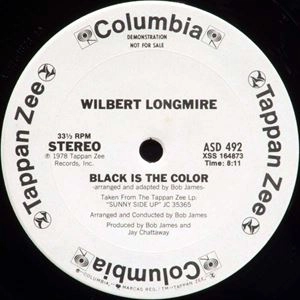 WILBERT LONGMIRE / ウィルバート・ロングマイアー / BLACK IS THE COLOR
