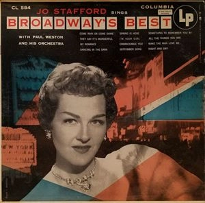 JO STAFFORD / ジョー・スタッフォード / JO STAFFORD SINGS BROADWAY'S BEST