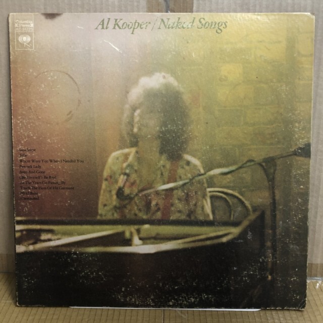 NAKED SONGS / AL KOOPER / アル・クーパー / オールドロック