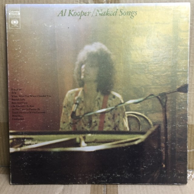 NAKED SONGS / AL KOOPER / アル・クーパー / オールドロック