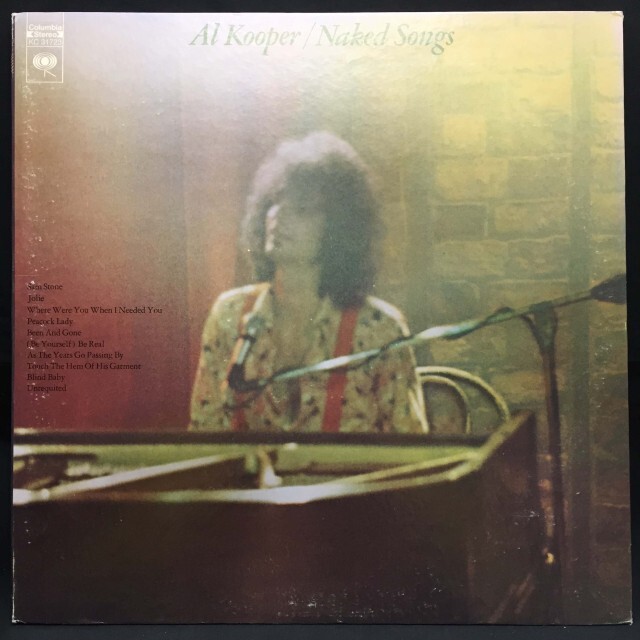 ◾️高音質国内オリジナル盤■AL KOOPER / アルクーパー◾️Naked S NAKED SONGS / AL KOOPER / アル・クーパー / オールドロック