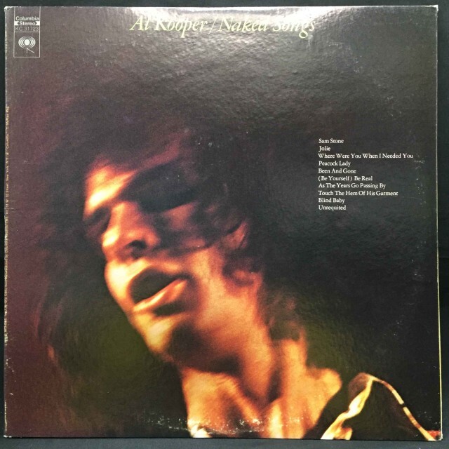 ◾️高音質国内オリジナル盤■AL KOOPER / アルクーパー◾️Naked S NAKED SONGS / AL KOOPER / アル・クーパー / オールドロック