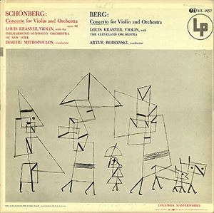 LOUIS KRASNER / ルイス・クラスナー / SCHONBERG:CONCERTO FOR VIOLIN AND ORCHESTRA