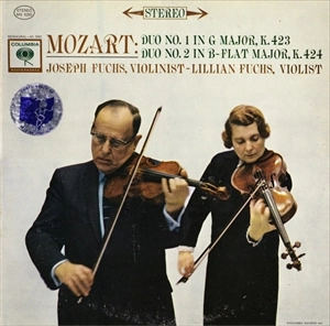JOSEPH FUCHS / ジョセフ・フックス / MOZART: DUO NO.1 & NO.2