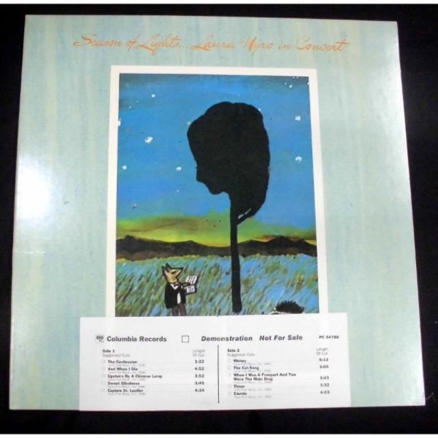 LAURA NYRO / ローラ・ニーロ / SEASON OF LIGHTS...LAURA NYRO IN CONCERT