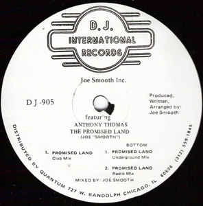 JOE SMOOTH / PROMISED LAND