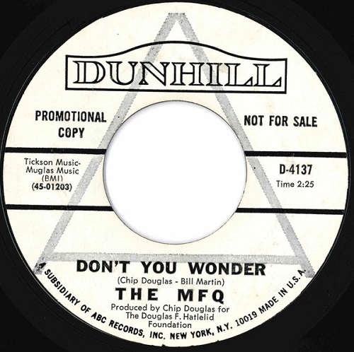 MODERN FOLK QUARTET / モダン・フォーク・カルテット / DON'T YOU WONDER