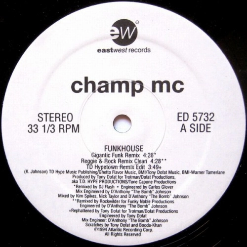 CHAMP MC / FUNKHOUSE
