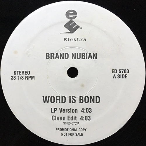 BRAND NUBIAN / WORLD IS BOND