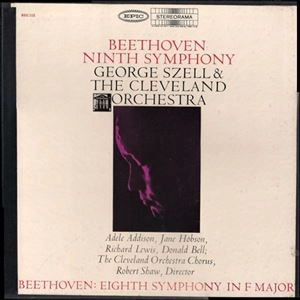 GEORGE SZELL / ジョージ・セル / BEETHOVEN: NINTH SYMPHONY / EIGHTH SYMPHONY IN F MAJOR