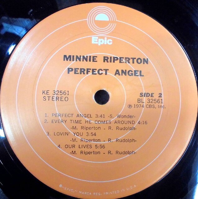 PERFECT ANGEL / MINNIE RIPERTON / ミニー・リパートン / ソウル