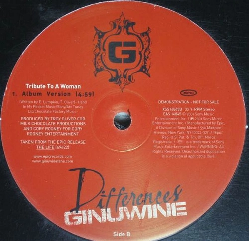 GINUWINE / ジニュワイン / DIFFERENCES