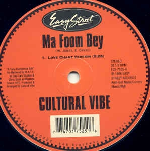 CULTURAL VIBE / MA FOOM BEY