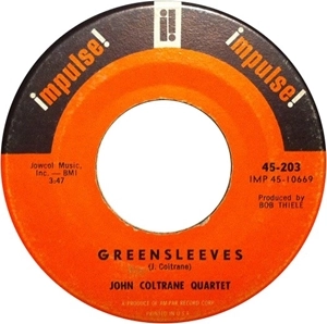JOHN COLTRANE / ジョン・コルトレーン / GREENSLEEVES
