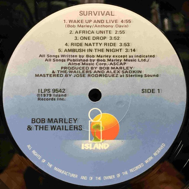 SURVIVAL / BOB MARLEY (& THE WAILERS) / ボブ・マーリー(・アンド SURVIVAL / BOB MARLEY (& THE WAILERS) / ボブ・マーリー(・アンド