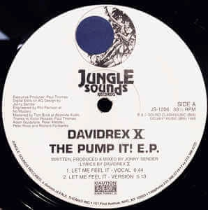 DAVIDREX X / PUMP IT! E.P.