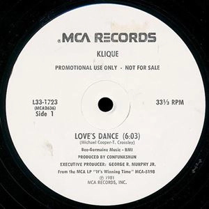 KLIQUE / クリーク / LOVE'S DANCE