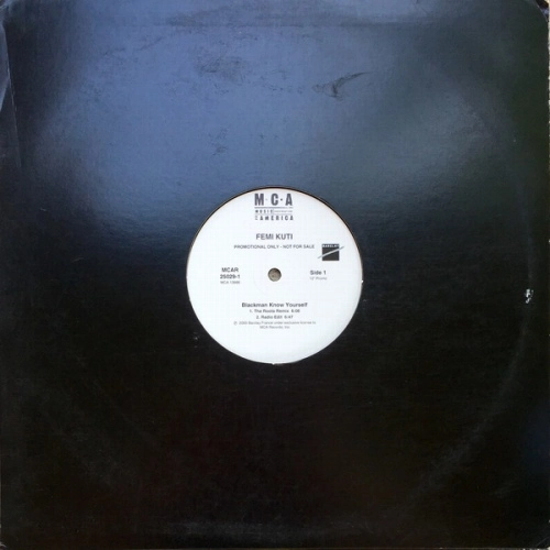 FEMI KUTI / フェミ・クティ / BLACKMAN KNOW YOURSELF