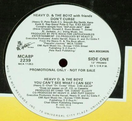 HEAVY D. & THE BOYZ / DON'T CURSE