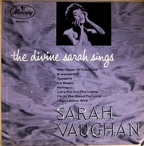 SARAH VAUGHAN / サラ・ヴォーン / DIVINE SARAH SINGS