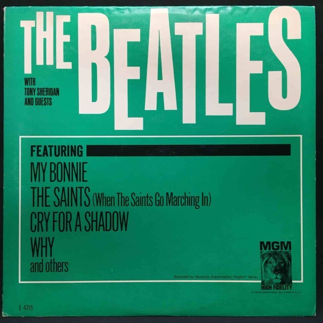BEATLES / ビートルズ / BEATLES WITH TONY SHERIDAN