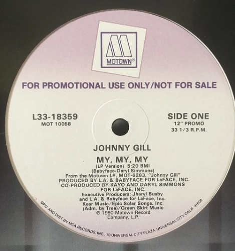 JOHNNY GILL / ジョニー・ギル / MY MY MY