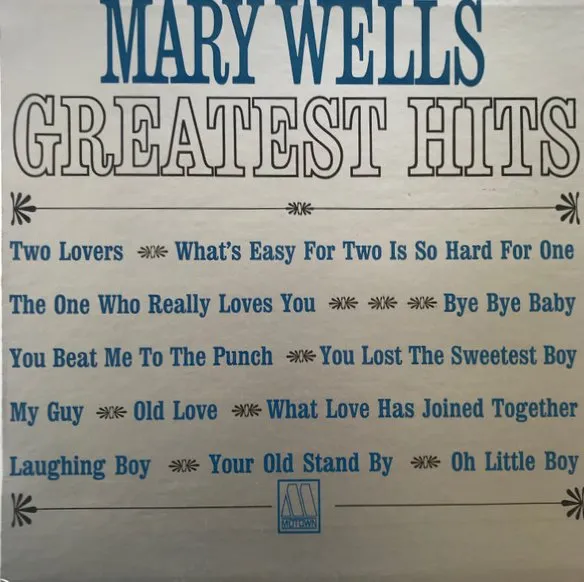MARY WELLS / メリー・ウェルズ / GREATEST HITS
